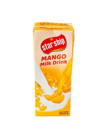 STAR SHIP MANGO MILK DRINK 200 ML